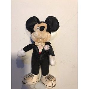 Mickey Mouse 16" Plush Doll in Tuxedo - 60 Years With You 1988 Applause Vintage